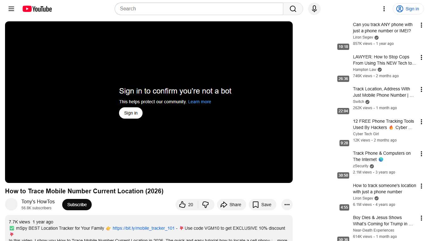 How to Trace Mobile Number Current Location (2026) - YouTube